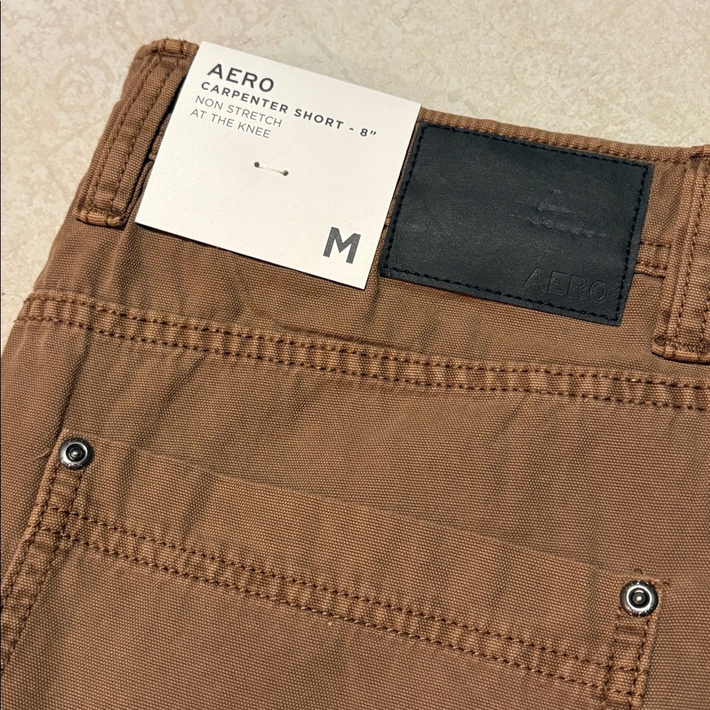 Aéropostale Aero Men’s Carpenter Short 8in Medium - Picture 2 of 6